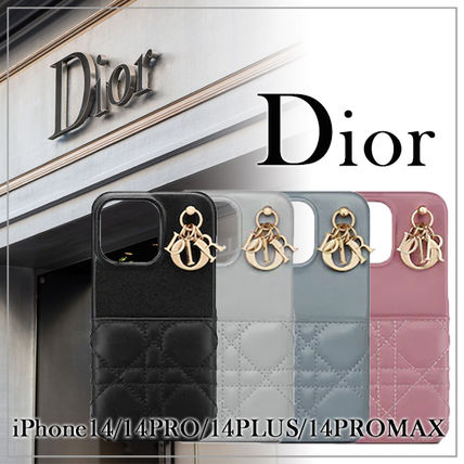 ディオール【Dior】LADY DIOR iPhone14/14PRO/14PLUS/14PROMAXケース